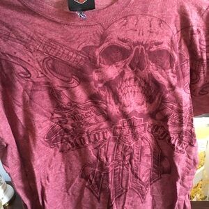 HARLEY DAVIDSON SKULL TEE